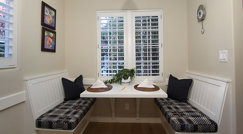 little john cottage dining nook